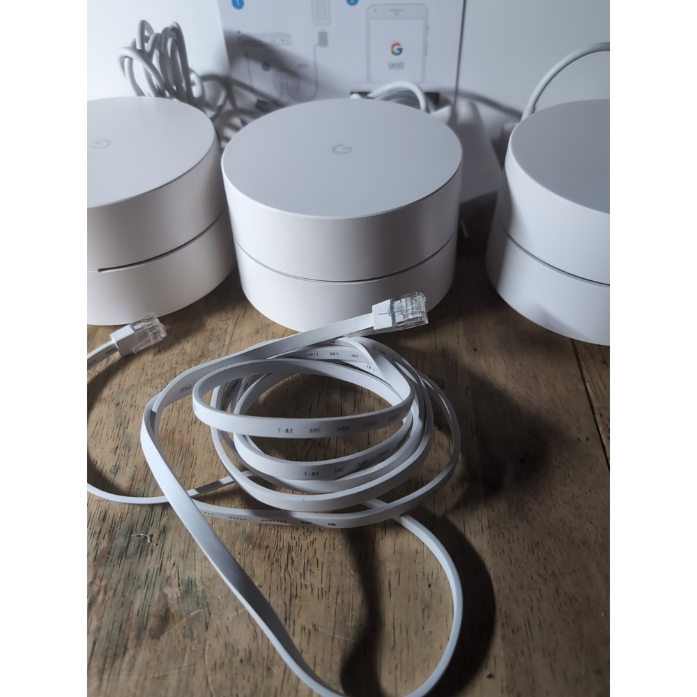 Google WiFi System Whole Home Mesh Router -‎ 3 Pack (Open Box) - Picture 5 of 16